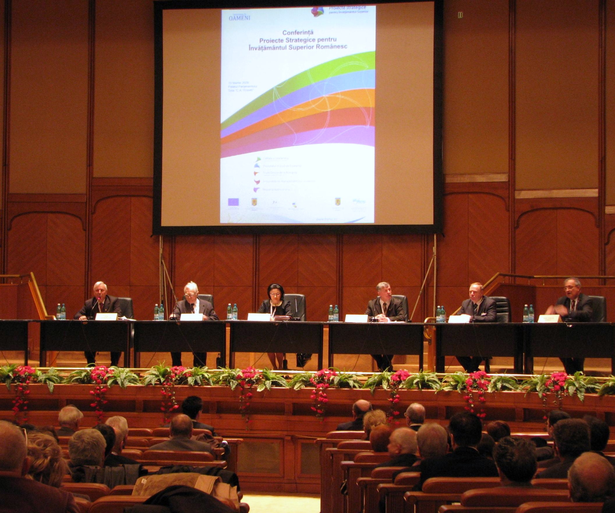 Conference: Strategic Projects for Romanian Higher Education 